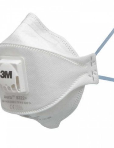 3M Aura 9322+ Respiratore per polveri
